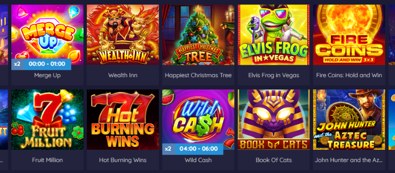 Wide Variety of Slot Games Available at HornetBet Casino.