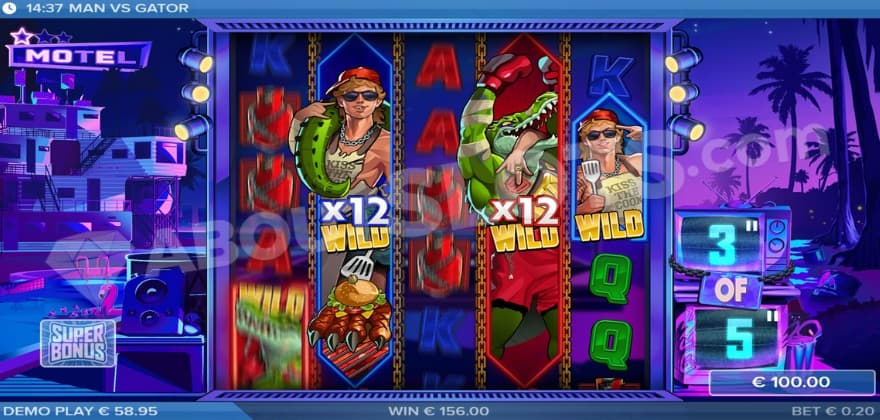 A screenshot of the Super Free Spins