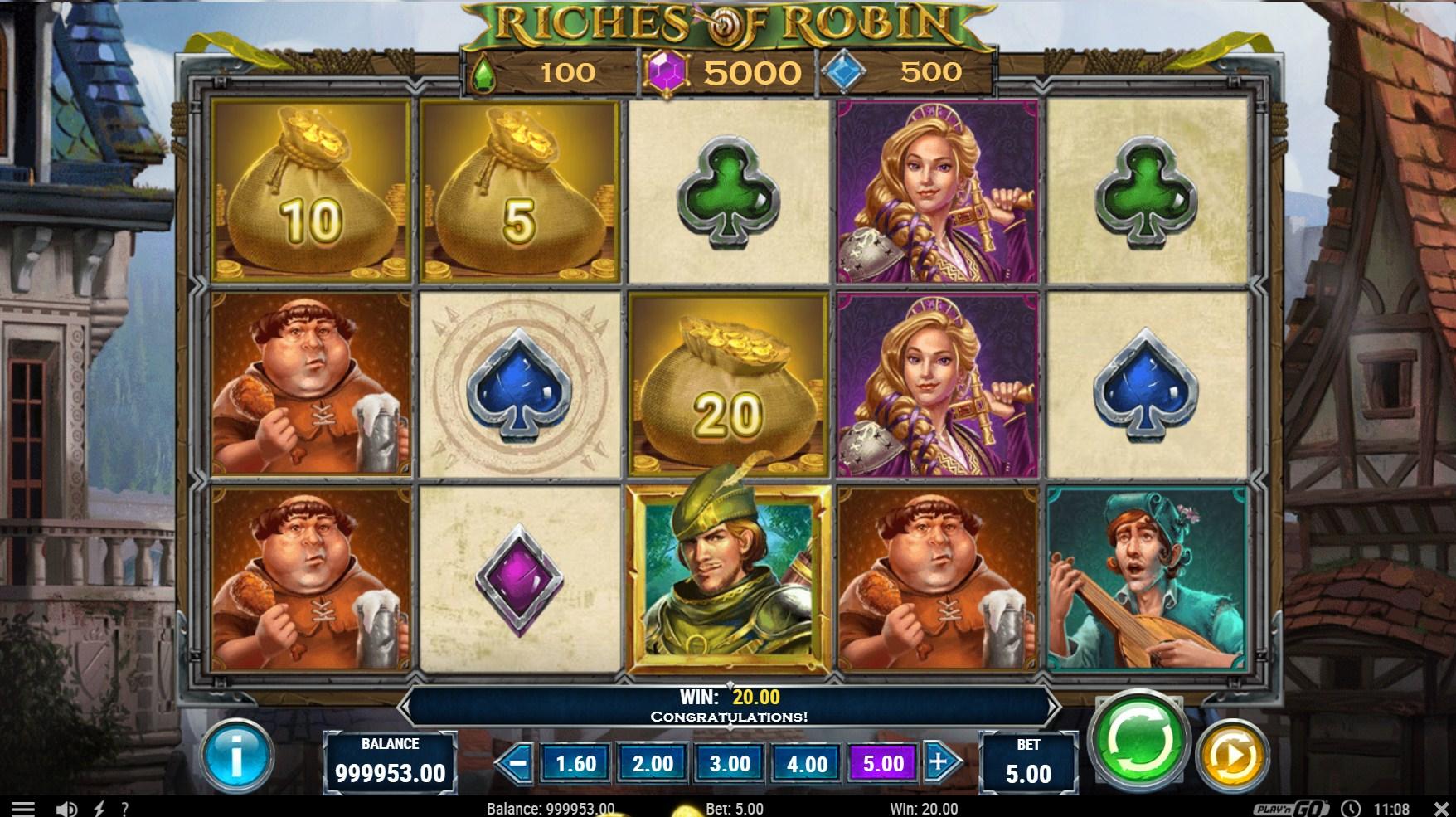 Riches of Robin Slot Gameplay