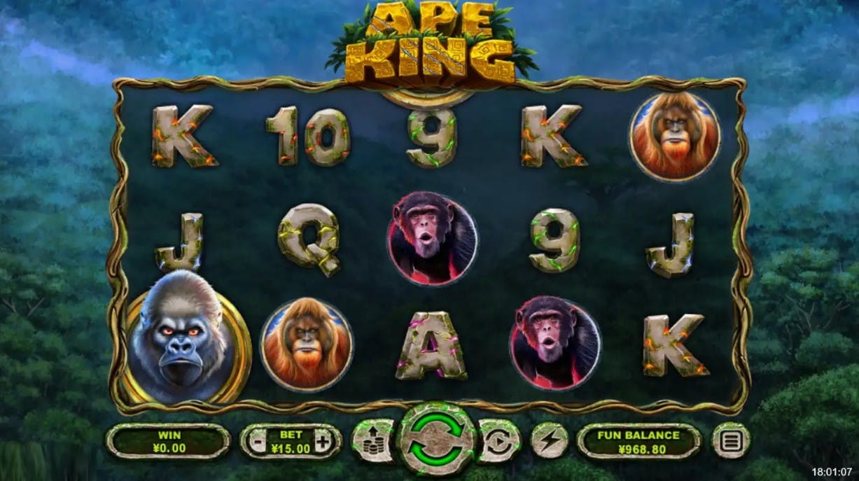 ape-king-slot-gameplay