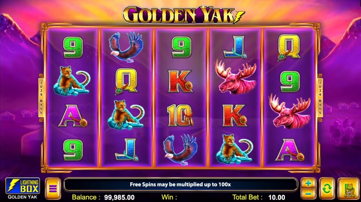 Golden Yak Slot Gameplay