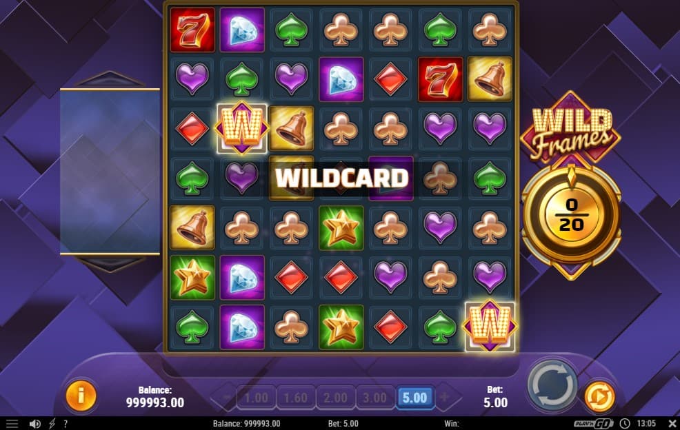 Wild Frames Slot Gameplay