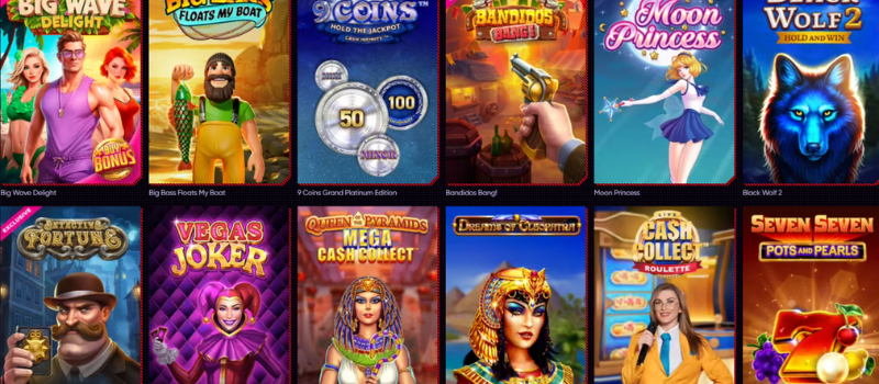 Explore a vast selection of exciting online slots.