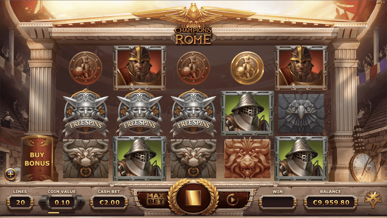 champions of rome slot