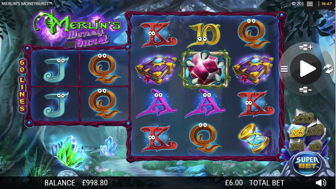 Merlin's Money Burst slot