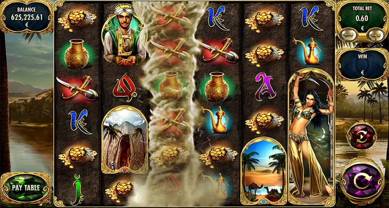 Adventures of Ali Baba Slot Gameplay