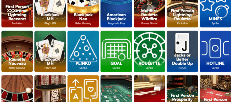 Play Classic Table Games at Instaspin Casino