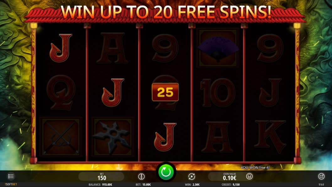 Red Dragon Wild Slot Gameplay