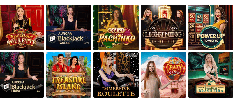 Play live Blackjack, Roulette, Baccarat and more at IviBet Casino.