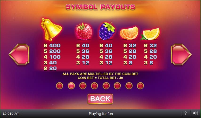 blazing-bells-slot-paytable