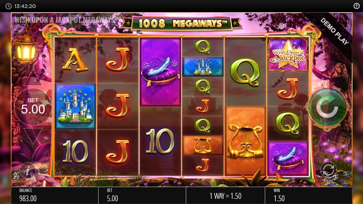 wish-upon-a-jackpot-megaways-slot-gameplay