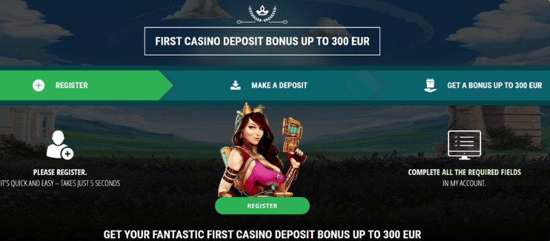 Get more to play with at 22bet Casino with their welcome bonus.