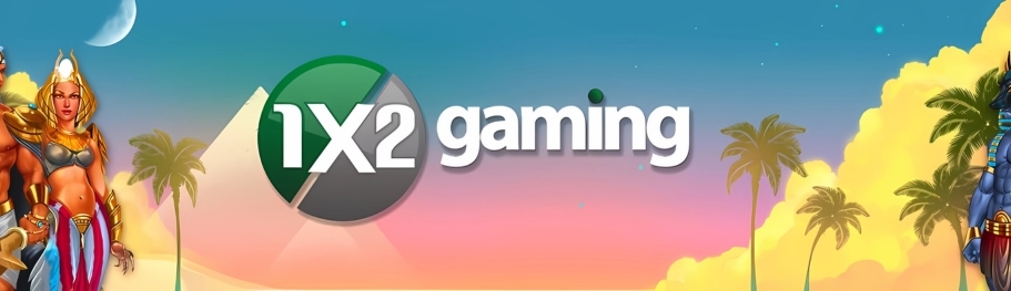 1x2 Gaming Banner showing logo