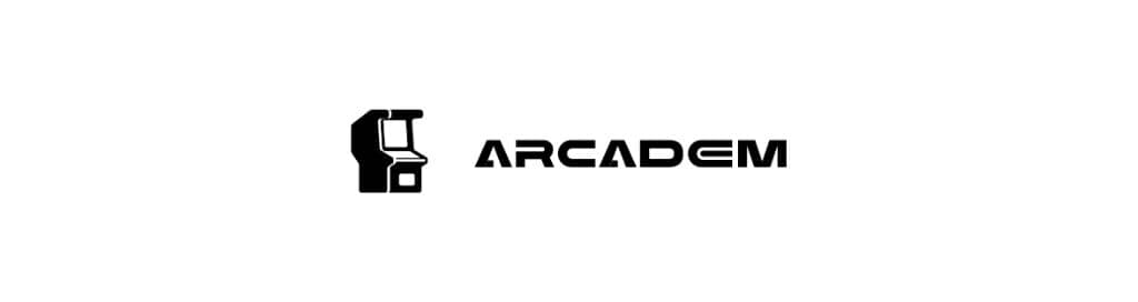 Arcadem Banner showing logo