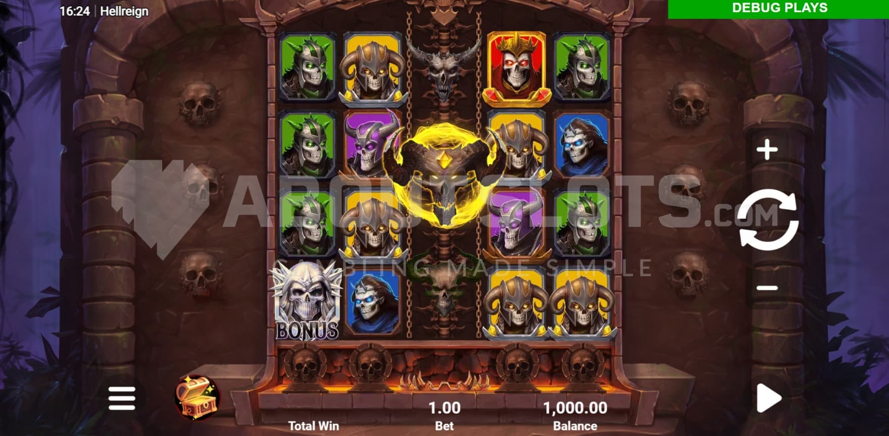 Scatter Magnet on reel 3