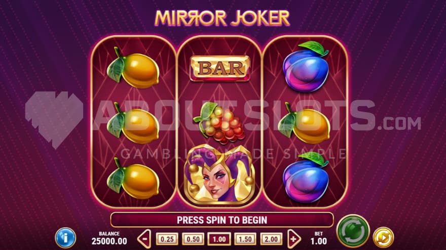 Joker Symbol on reel 2