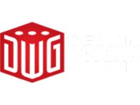 Design Works Gaming Banner showing logo