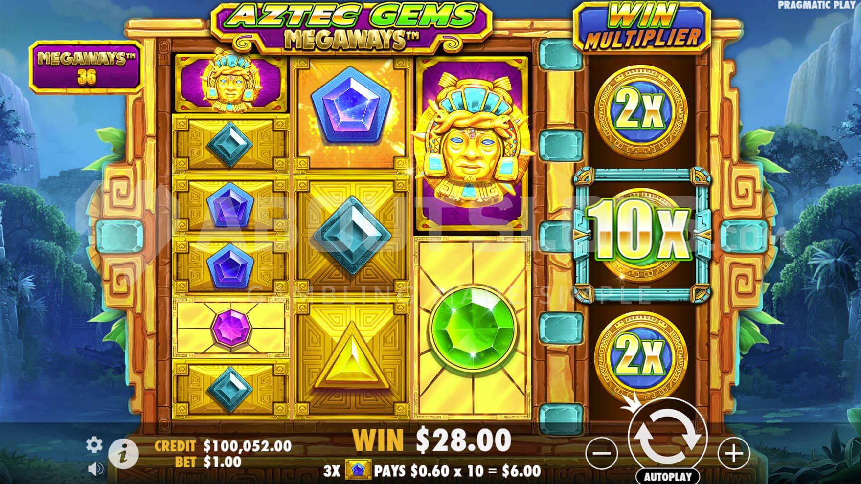 A big win containing Wild symbols and an x10 multiplier.