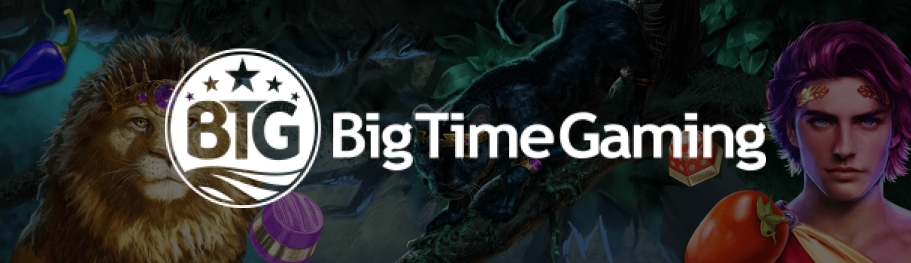 Big Time Gaming Banner showing logo