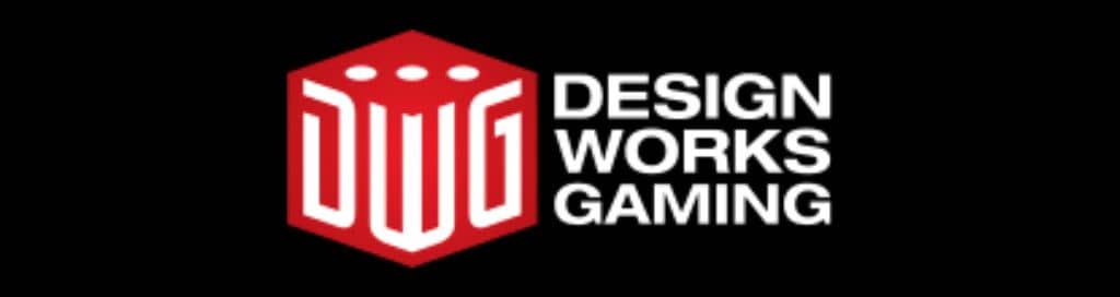 Design Works Gaming Banner showing logo