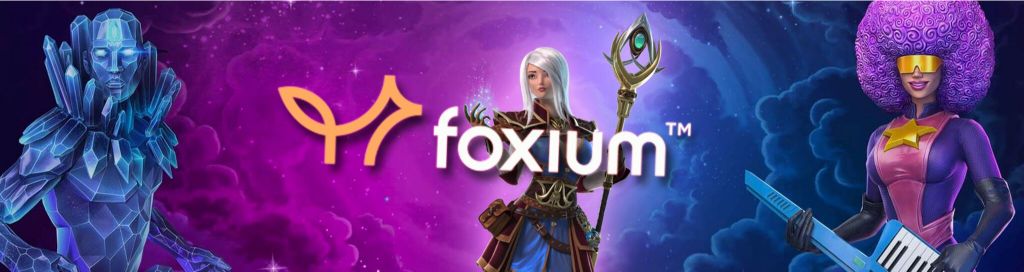 Foxium Banner showing logo