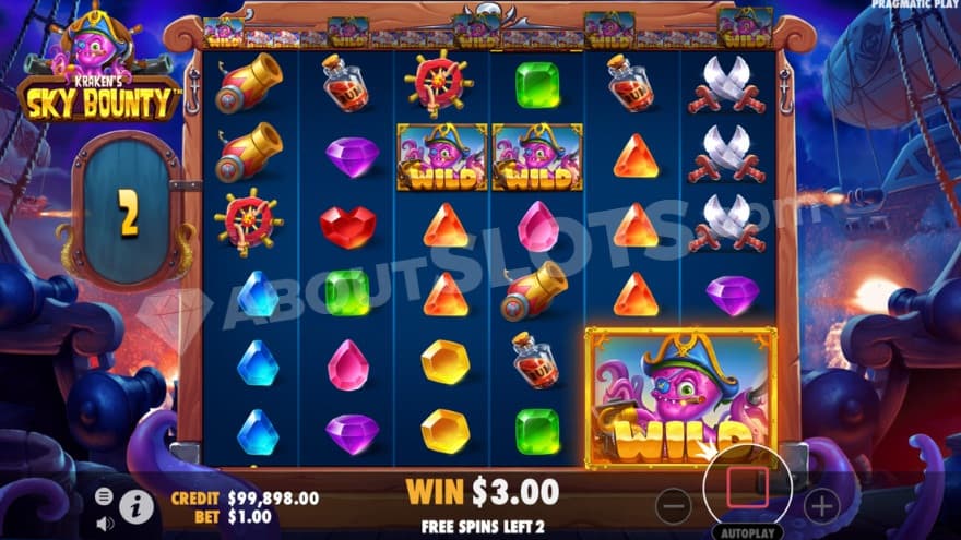 Bonus game where it is night time.