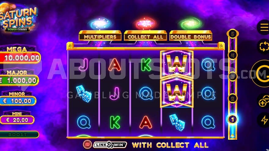 A casino slot in space.