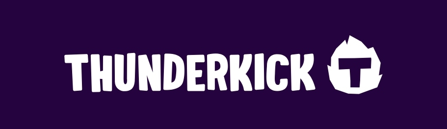 Thunderkick Banner showing logo